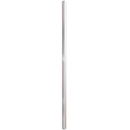 Polished Stainless F-Post 47 In. - End Post